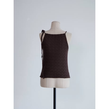 《予約販売》rope neck knit camisole/3colors_nt2635