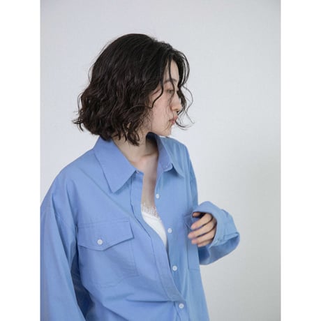 《予約販売》handsome daily shirt/2colors_nb0434