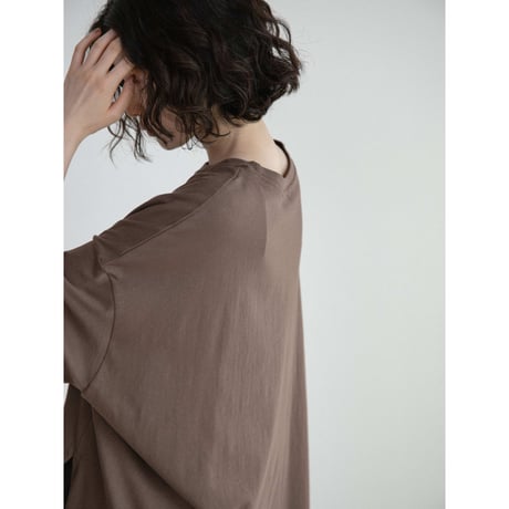 《予約販売》lettering accent loose tops/2colors_nt2678