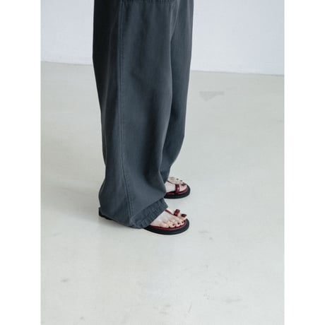《予約販売》accent glossy sandal/2colorss_na0807