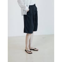 《予約販売》cotton half navy pants_np1280