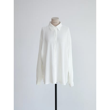 《予約販売》soft sheer over shirt/2colors_nb0413