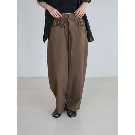 《予約販売》belt accent pants/2colors_np1320