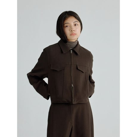 【NOKCHA original】essential tuck minimal jacket/2colors_no0541