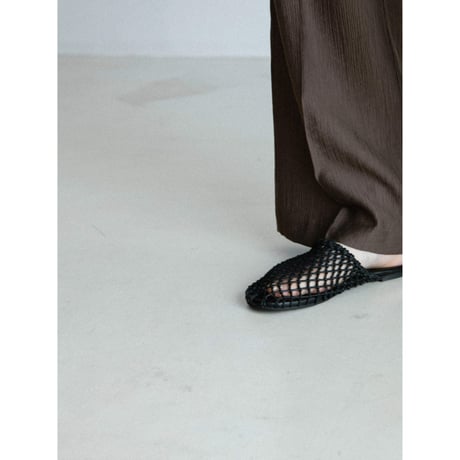 《予約販売》mesh sabo sandal/2colors_na0810