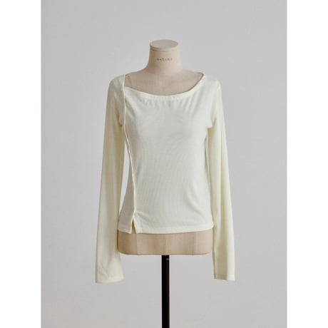 《予約販売》unique accent tops/3colors_nt2701