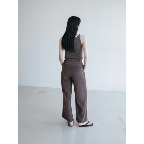 《予約販売》tuck light material pants/2colors_np1309