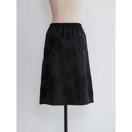 《予約販売》jacquard satin skirt/2colors_ns0103