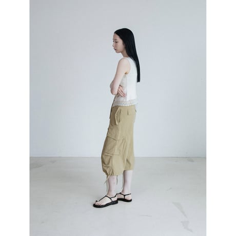 《予約販売》lace hem lib sleeveless/2colors_nt2640
