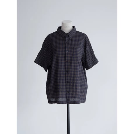 《予約販売》check half shirt_nb0410