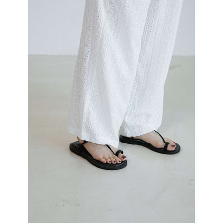 《予約販売》jacquard lacy easy pants/2colors_np1283
