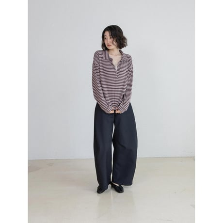 《予約販売》contrast border tops_nt2694