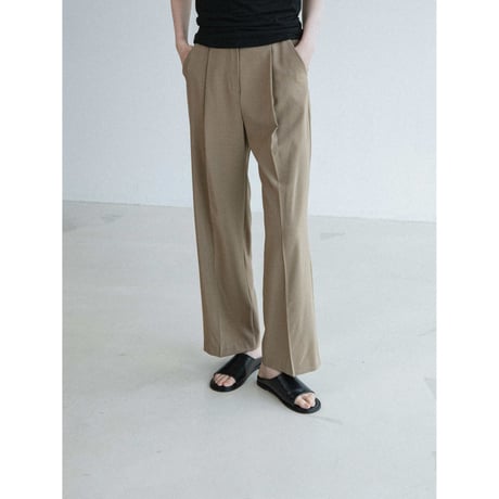 《予約販売》tuck light slacks pants/2colors_np1308
