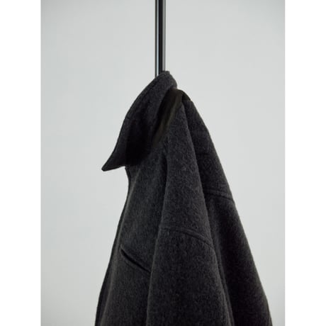 【11月16日以降順次発送商品】- AUTHENTIC series - quilting liner patch wool jacket/charcoal_an0068