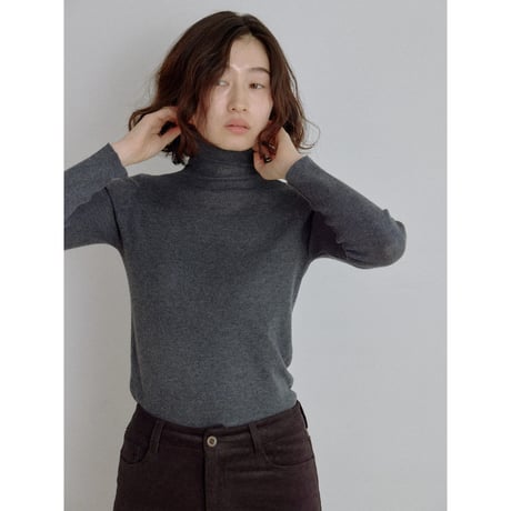 《予約販売》soft sheer knit tops/4colors_nt2709