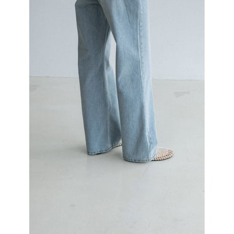 《予約販売》mannish semi boots cut jeans_nj0197