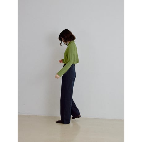 《予約販売》soft high neck daily tops/4colors_nt2704