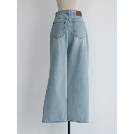 《予約販売》mannish semi boots cut jeans_nj0197