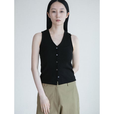 《予約販売》punching accent sleeveless/2colors_nt2641