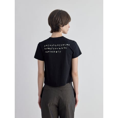 【NOKCHA × MOMO】alphabet minimal tee/3colors_nt2602