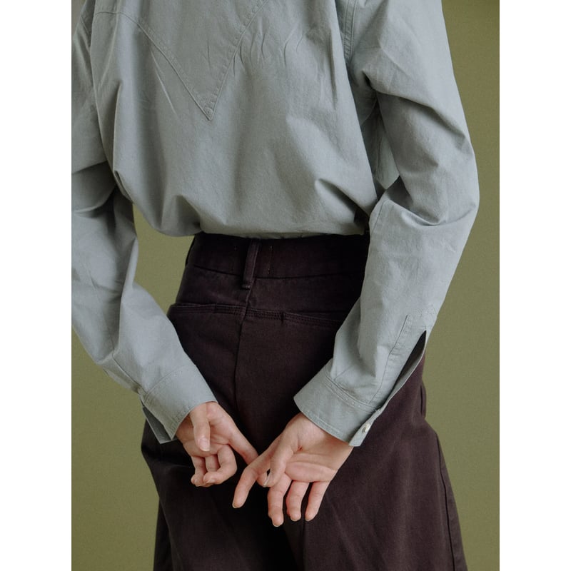 AUTHENTIC series - western pick stitch shirt/