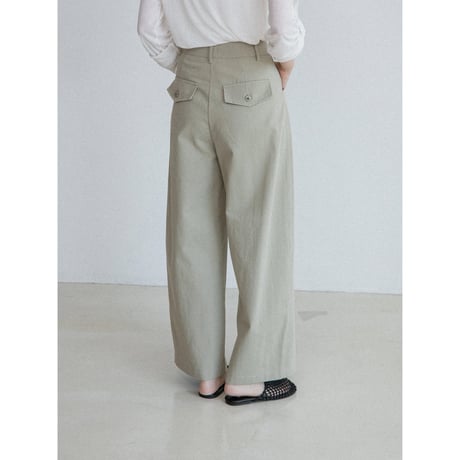 《予約販売》curved accent pants/2colors_np1323