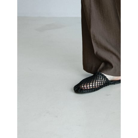 《予約販売》mesh sabo sandal/2colors_na0810
