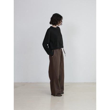 《予約販売》cover stitch cropped tops/3colors_nt2677