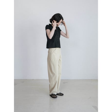 《予約販売》punching lace blouse/2colors_nb0421