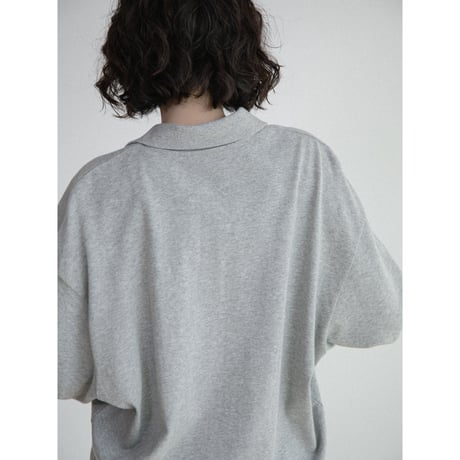 《予約販売》open collar tops/2colors_nt2682