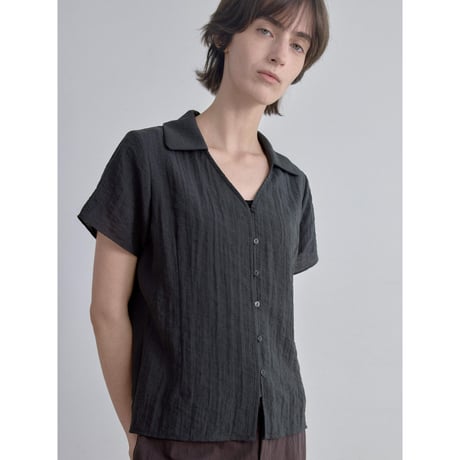 《予約販売》décolleté sheer blouse/2colors_nb0397