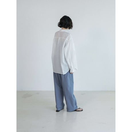 《予約販売》cotton over daily shirt/2colors_nb0406