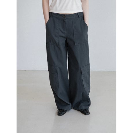 《予約販売》silhouette painter twill pants/2colors_np1321