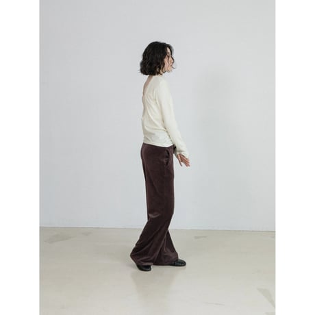 《予約販売》velours stylish pants/3colors_np1334