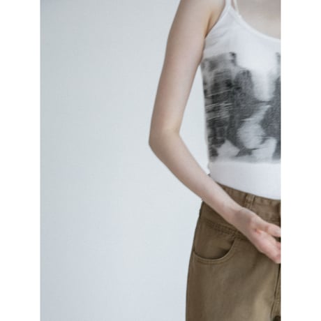 《予約販売》graphic camisole/2colors_nt2623