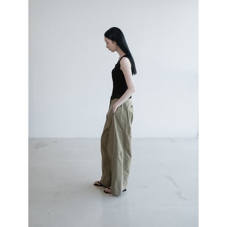 《予約販売》accent oval cotton light pants/2colors_np1310