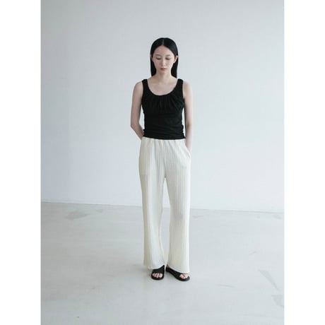 《予約販売》jacquard accent easy wide pants/2colors_np1307