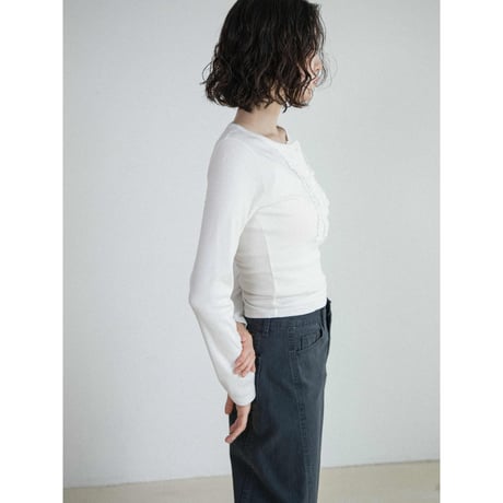 《予約販売》pleats accent lib tops/3colors_nt2690