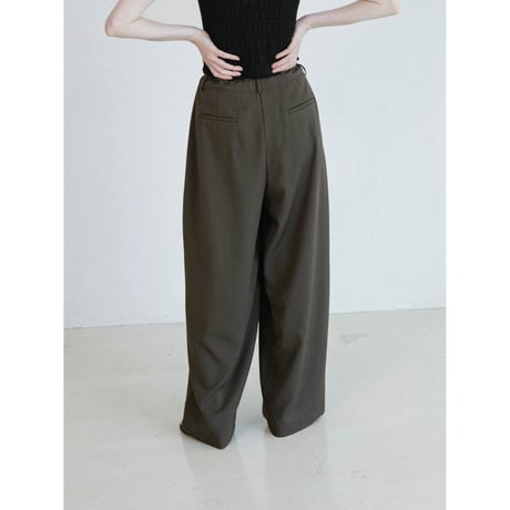 《予約販売》waist accent wide pants/2colors_np1285