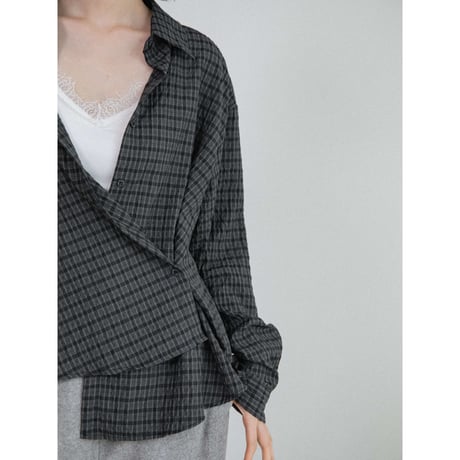 《予約販売》2way check shirt/2colors_nb0432