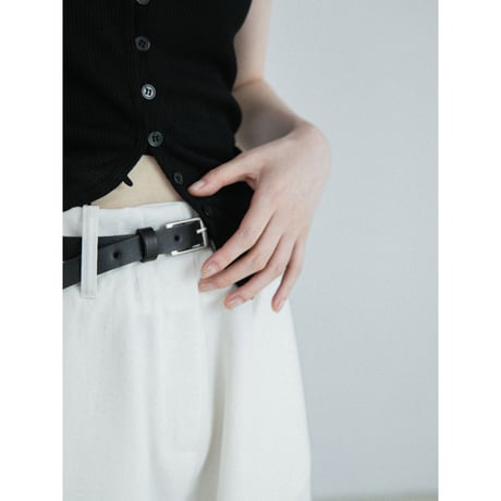 《予約販売》cow leather belt/2colors_na0811