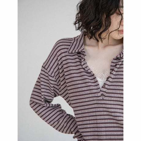 《予約販売》contrast border tops_nt2694