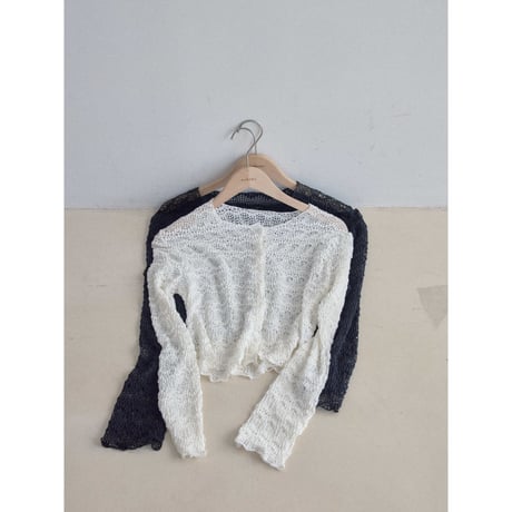 《予約販売》summer knit jacquard cardigan_nt2610
