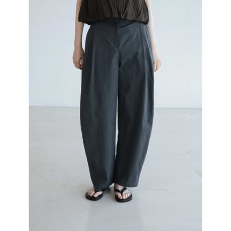 《予約販売》tuck accent oval light pants/2colors_np1312