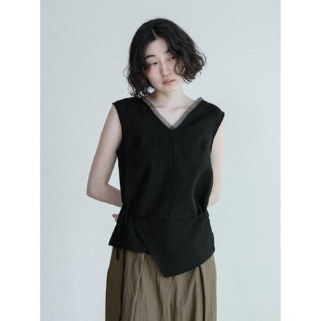 《予約販売》docking lady blouse/2colors_nb0407