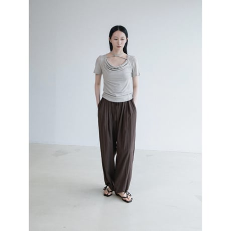 《予約販売》string décolleté tee/3colors_nt2646