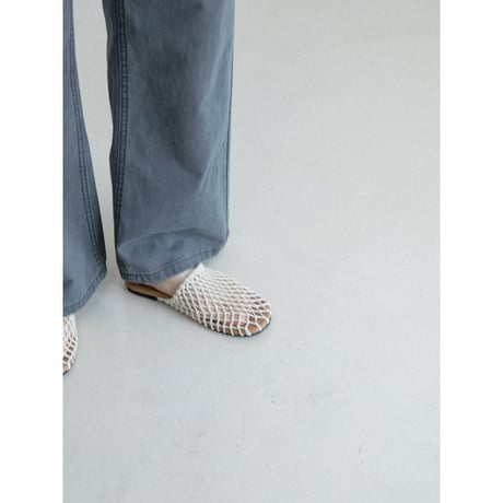 《予約販売》mesh sabo sandal/2colors_na0810