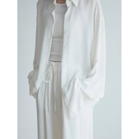 《予約販売》soft sheer over shirt/2colors_nb0413