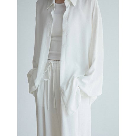 《予約販売》soft sheer over shirt/2colors_nb0413