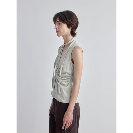 《予約販売》tie & gather sleeveless/2colors_nt2608